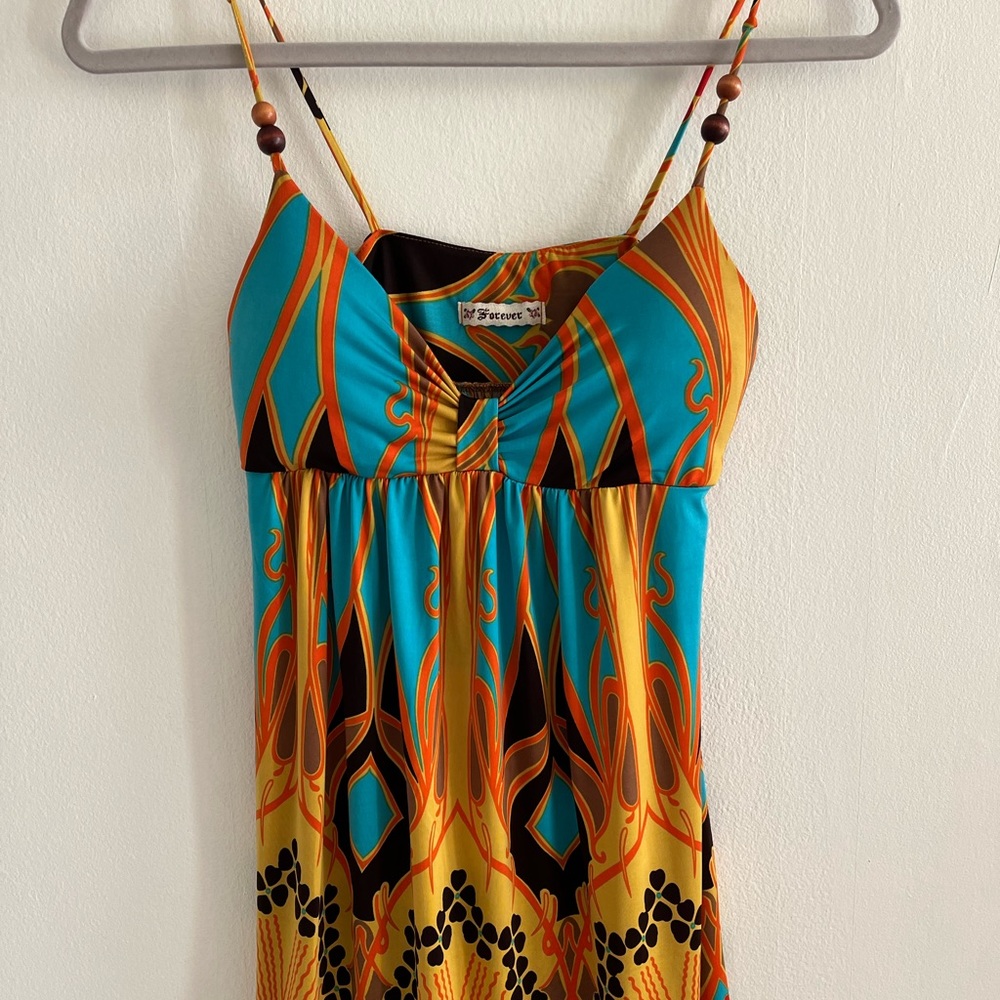 Tank Top with Beaded Straps